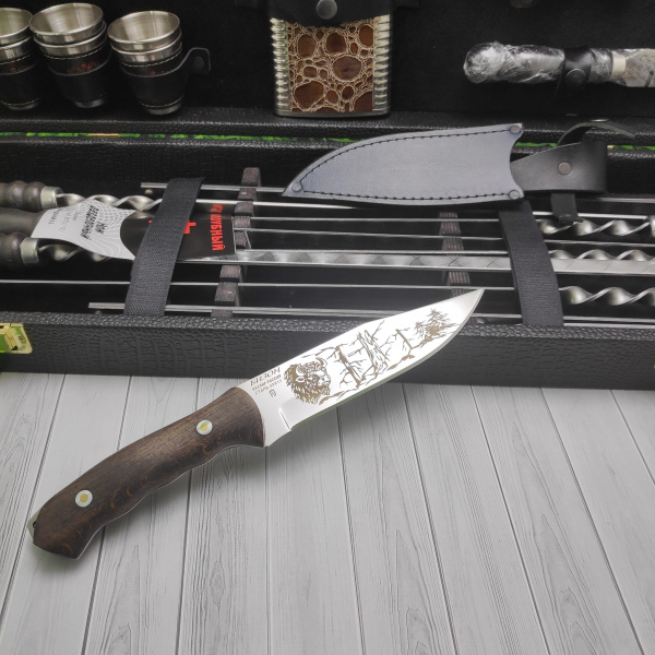 Набор для шашлыка и гриля в чемодане Царский №7 Кизляр России 21 предмет